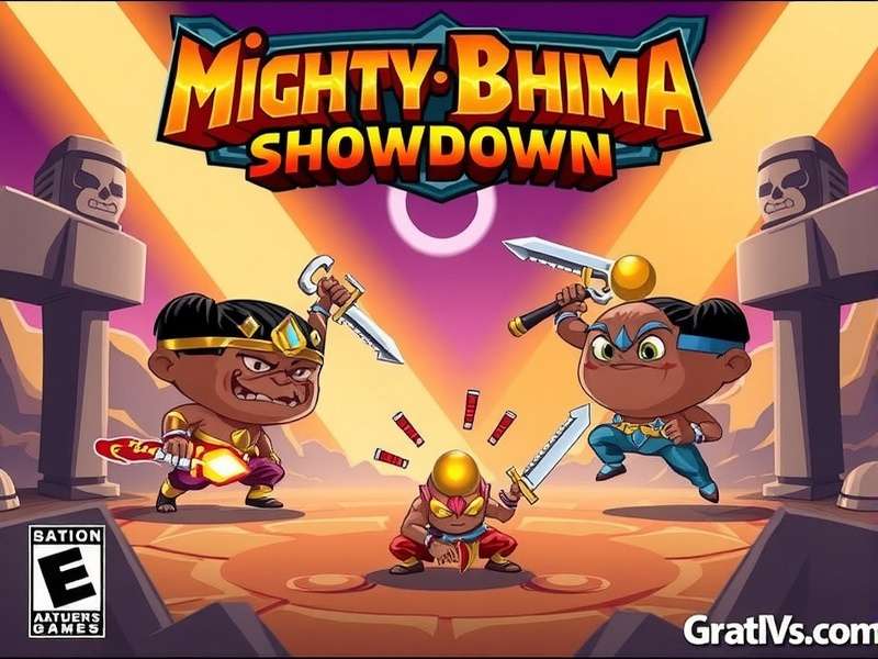 Mighty Bhima Showdown Game Cover